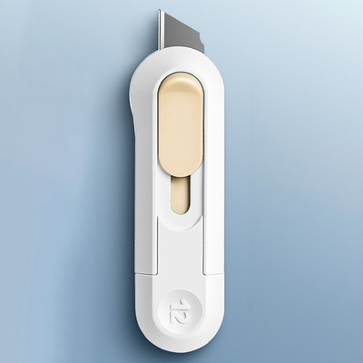 Mini cuțit de buzunar Cuțit portabil drăguț utilitar нож Cuțit de despachetare cu retragere automată Couteau pentru papetărie școlară de birou