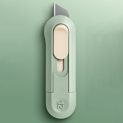 Mini cuțit de buzunar Cuțit portabil drăguț utilitar нож Cuțit de despachetare cu retragere automată Couteau pentru papetărie școlară de birou