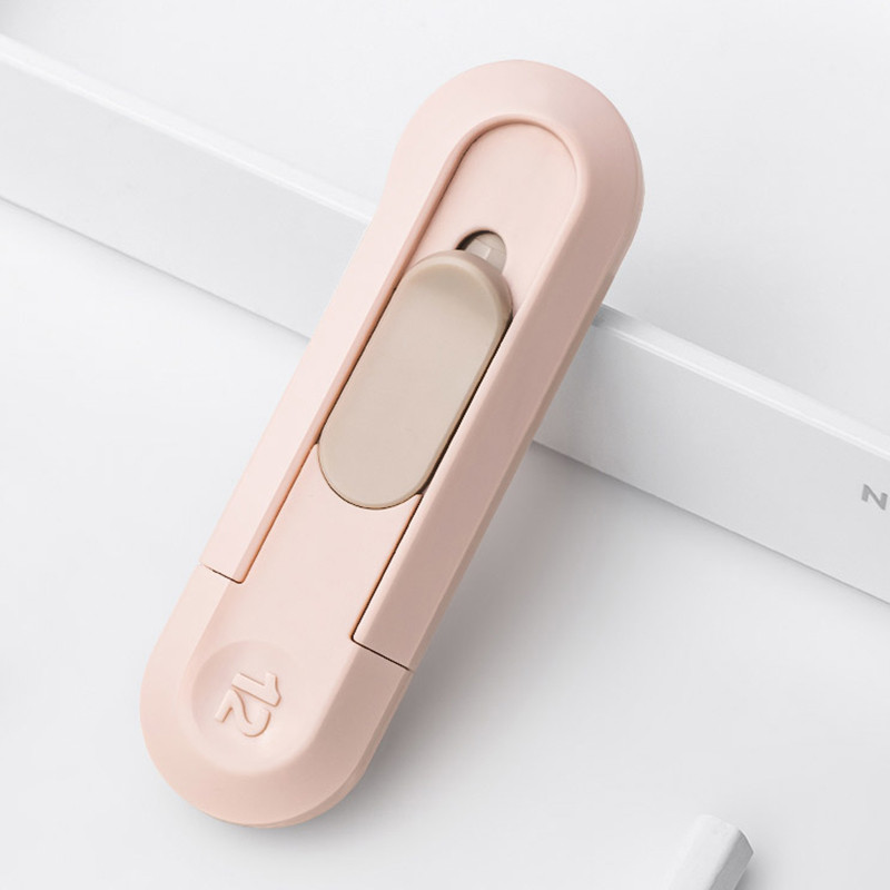 Mini cuțit de buzunar Cuțit portabil drăguț utilitar нож Cuțit de despachetare cu retragere automată Couteau pentru papetărie școlară de birou