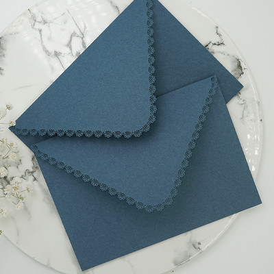 5 kom/set retro šupljih čipkastih omotnica za pohranu čestitki „uradi sam“, pozivnica za vjenčanje, poslovna slavlja, isporuka putem isporuke