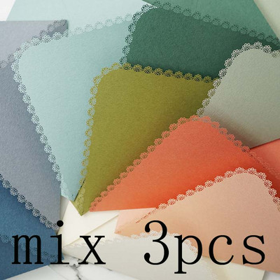 5 kom/set retro šupljih čipkastih omotnica za pohranu čestitki „uradi sam“, pozivnica za vjenčanje, poslovna slavlja, isporuka putem isporuke