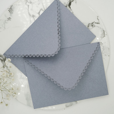 5 kom/set retro šupljih čipkastih omotnica za pohranu čestitki „uradi sam“, pozivnica za vjenčanje, poslovna slavlja, isporuka putem isporuke