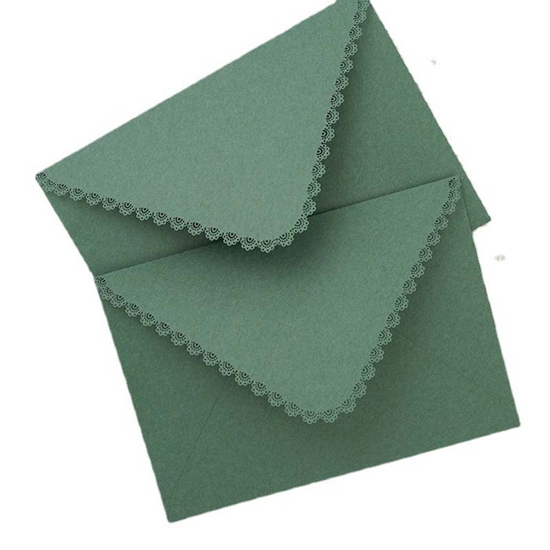 5 kom/set retro šupljih čipkastih omotnica za pohranu čestitki „uradi sam“, pozivnica za vjenčanje, poslovna slavlja, isporuka putem isporuke