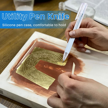 Rebound Γραφικά Σχολικά Προμήθειες Επιστολή DIY Εργαλεία Επαναγεμιζόμενη λεπίδα Utility στυλό Knife Art Cutter Κόφτης χαρτιού