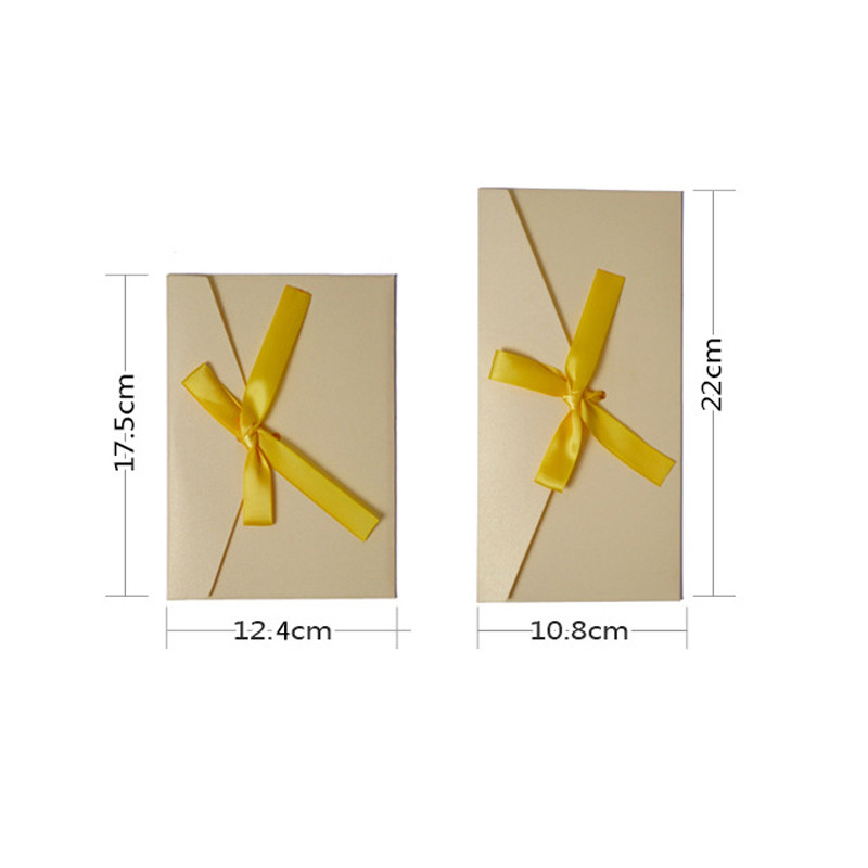 10 kom./lot Klasične retro papirnate omotnice za kravate na kraftu za pozivnice za vjenčanje Poklon omotnice Vrećica za čestitke