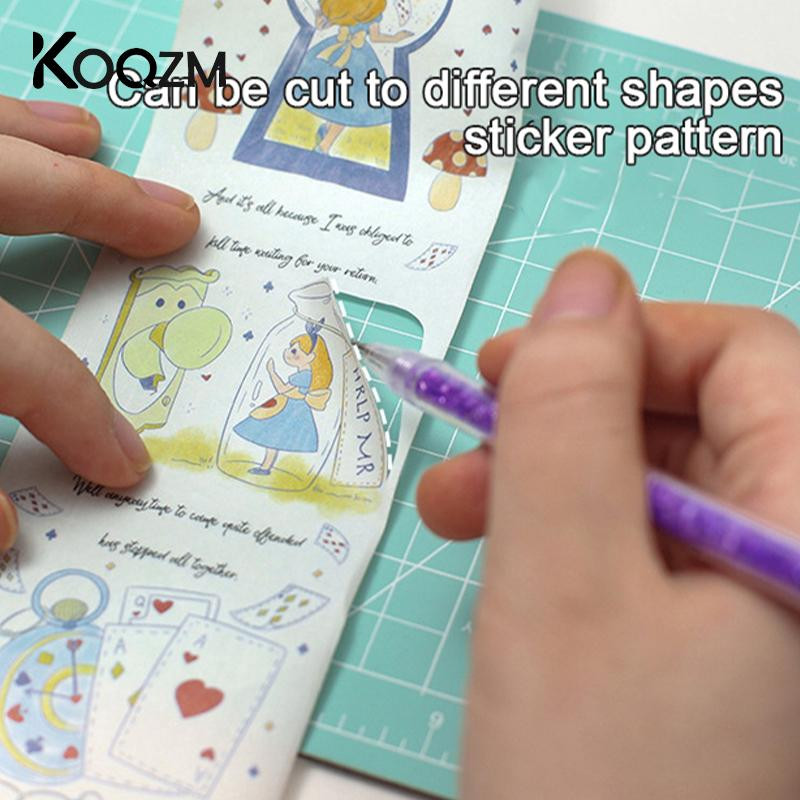 1Pcs Ins Style Art Utility Knife Nož za olovke Alat za rezanje papira DIY Precizna naljepnica Rezač Washi trake Kawaii školski pribor