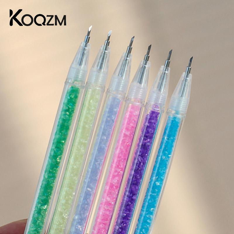 1Pcs Ins Style Art Utility Knife Nož za olovke Alat za rezanje papira DIY Precizna naljepnica Rezač Washi trake Kawaii školski pribor