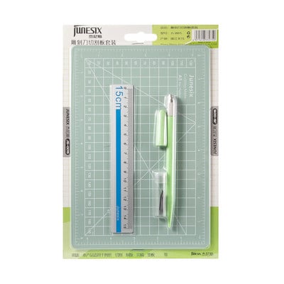 Nova 3 kom/set A5 podloga za rezanje Set noževa za rezbarenje za ručne diy trake s naljepnicama Jastučići za rezanje Alati za časopise Pribor za pisanje