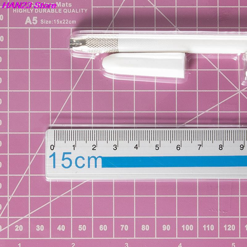 Nova 3 kom/set A5 podloga za rezanje Set noževa za rezbarenje za ručne diy trake s naljepnicama Jastučići za rezanje Alati za časopise Pribor za pisanje