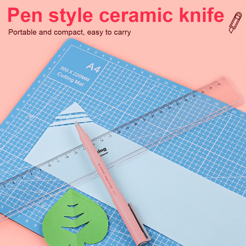 Cutter pentru hârtie pentru pictură cu diamant, formă de stilou, lamă, accesorii pentru tăietor din ceramică