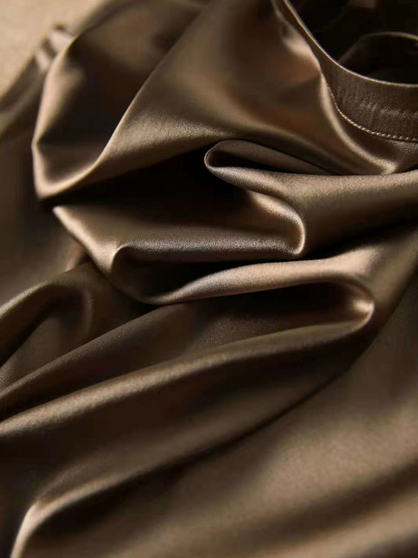 Siidist õhukesed lühikeste varrukatega t-püksid korea stiilis naiste suveriided Elegantsed mustad pruunid topid, lahtised vabaaja 4XL