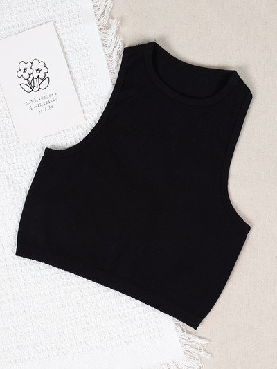 ATHVOTAR 10 culori Crop Top pentru femei, fără sudură, casual, de stradă
