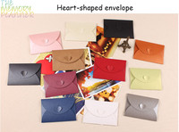 Osobnost u obliku srca Kreativna omotnica s karticom s porukom Članska iskaznica Mini omotnica s gumbom u obliku srca Ukras od kraft papira