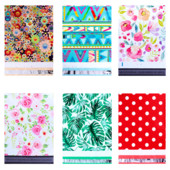 10PCS/Pakiranje 10x13 inča Šarene polietilenske poštarke Kreativni ispis Poliesterske poštarke Samozatvarajuće plastične ambalaže Poklon omotnice