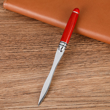 Винтидж арт нож Нож за отваряне на писма Писалка Преносим нож Химикалка Метална химикалка Нож Писалка с подпис Нож