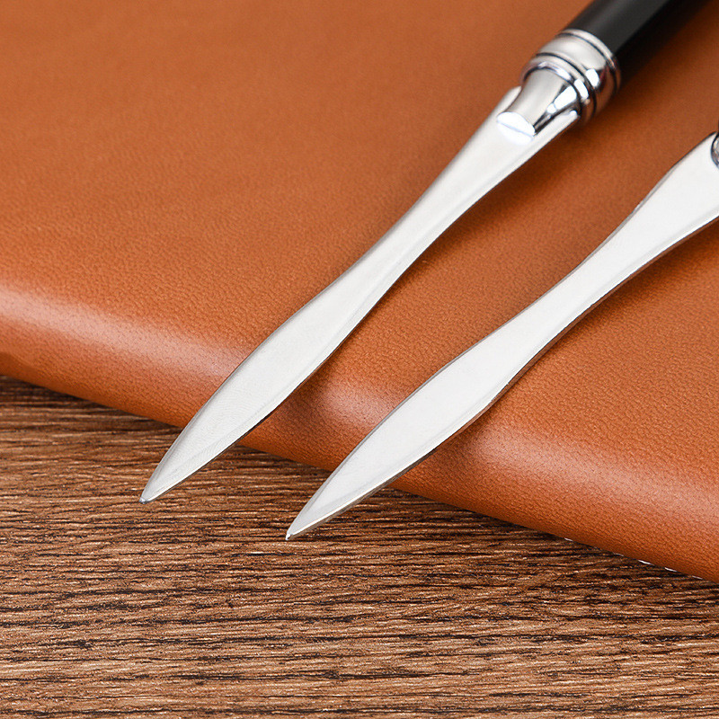 Vintage mākslas nazis burtu atvēršanas nazis pildspalva pārnēsājama nazis pildspalva Metāla lodīšu pildspalva nazis paraksta pildspalvas nazis