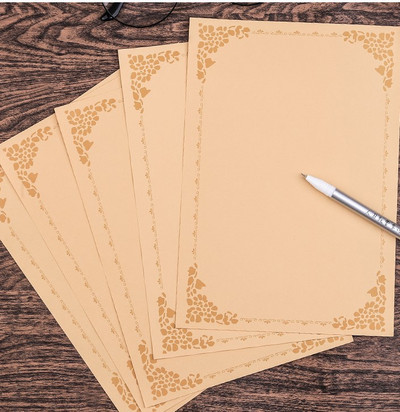 5kom starinskih omotnica s teksturom DIY pozivnice za vjenčanja Kartice Omotnice za blokove s korejskim priborom Poklon torba