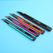 Pārnēsājams nerūsējošā tērauda nazis ar noņemamu asmeni studentiem un biroja darbiniekiem