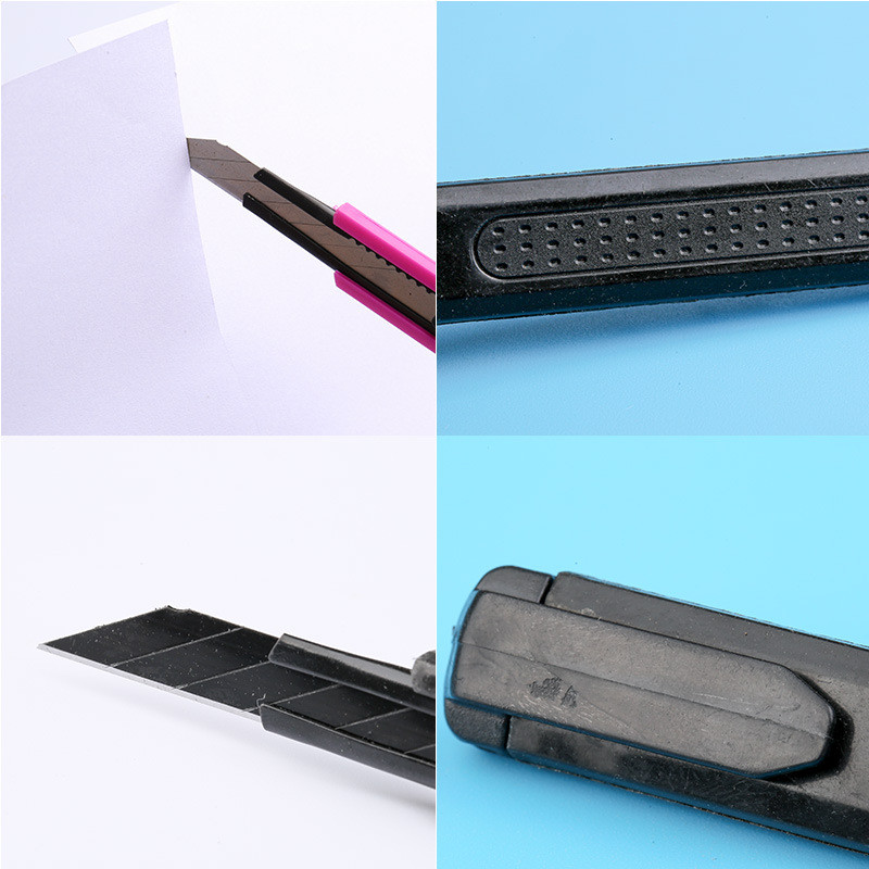 Pārnēsājams nerūsējošā tērauda nazis ar noņemamu asmeni studentiem un biroja darbiniekiem