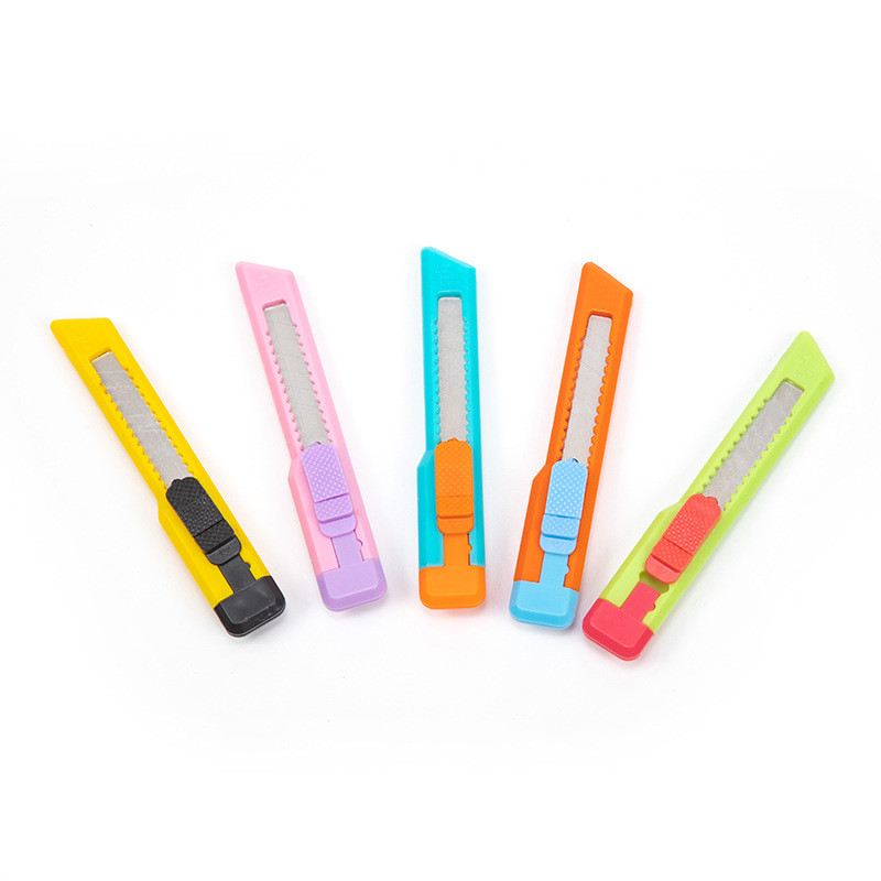 2 komada prijenosnog pomoćnog noža za rezanje pisama, otvarača za omotnice, poštanskog noža, školski uredski pribor