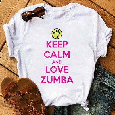 Tricou negru Zumba de modă Îmbrăcăminte pentru femei Fitness Dance Letter Tricou grafic Cămașă Sport Gimnastică Tricou pentru femei Topuri