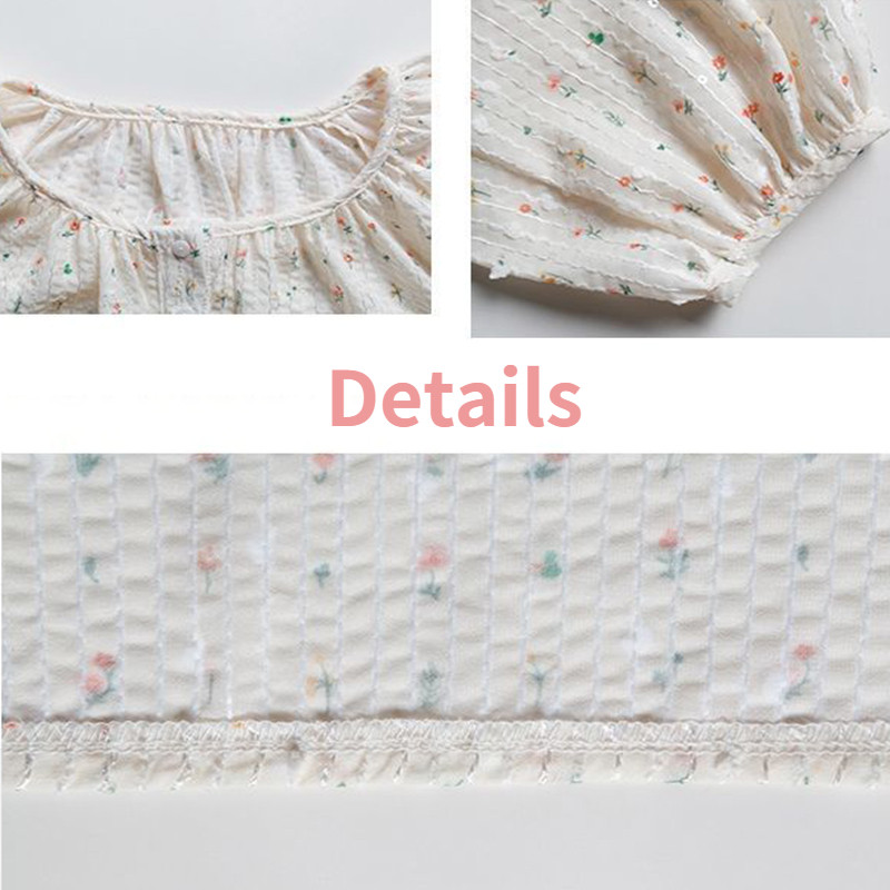 Ženske bluze s cvjetnim kopčanjem, jednorednim kopčanjem, šifon s okruglim izrezom, slatki, nježni, elegantni lampion rukavi Ulzzang vila Retro košulje Novo