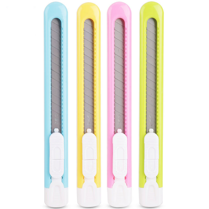 Yisuremia Kawaii Mini džepni umjetni nožić Cute Express Box Rezač papira za omatanje Studentski umjetnički pribor