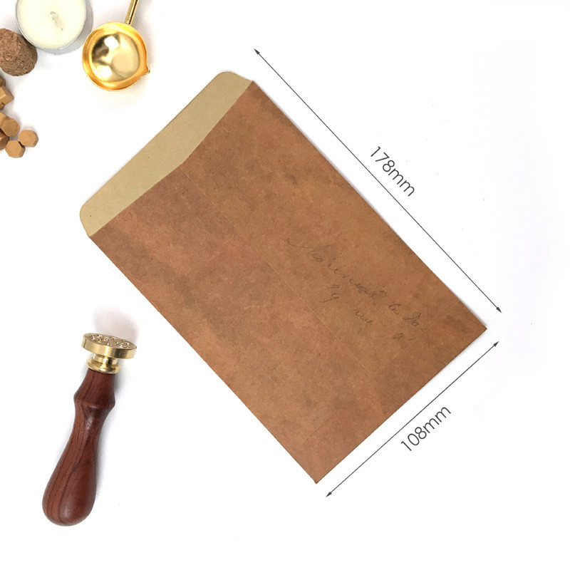 20 kom/lot omotnica Kuverta od kraft papira Kuverta u vintage europskom stilu za pozivnicu za posjetnice