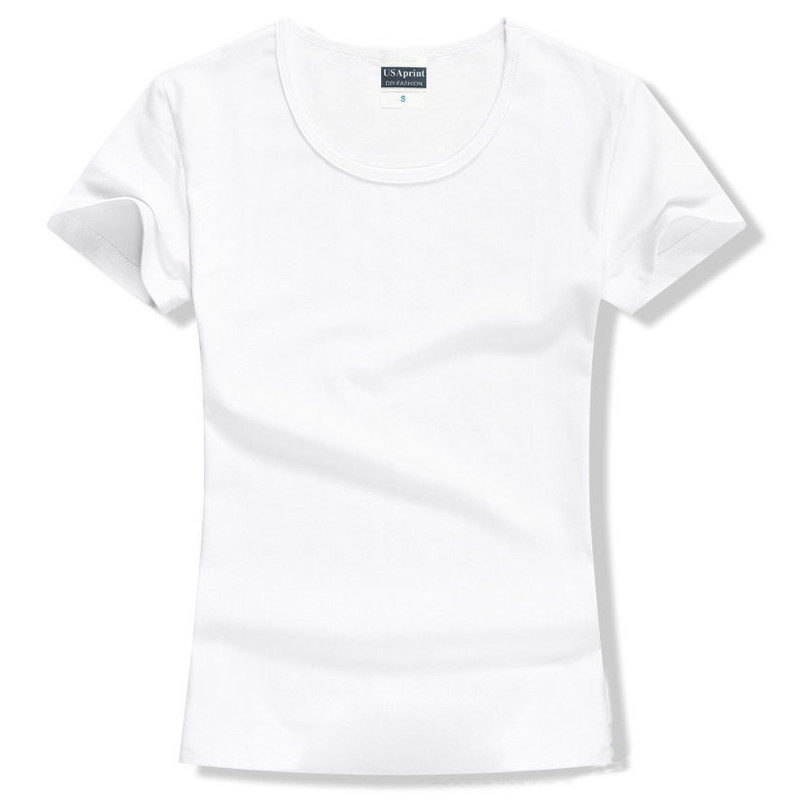 Majica kratkih rukava Ženska ležerna majica kratkih rukava Majica kratkih rukava Pamučne jednobojne majice s O-izrezom Ženske korejske modne majice Brend odjeće