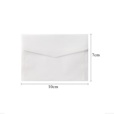 Papirnato pakiranje od 15 komada sumporne kiseline Pozivnica za vjenčanje Prozirna omotnica Vintage prazne prozirne omotnice