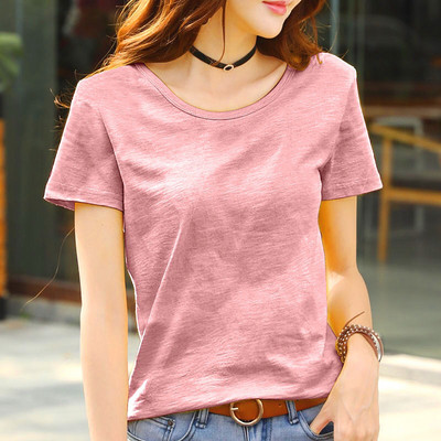 MRMT 2023 Potpuno nova ženska majica kratkih rukava od čistog pamuka Ženske ženske majice širokih prozračnih ženskih majica kratkih rukava Ležerne majice kratkih rukava