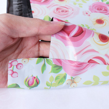 10 БР. 10x13\'\' полиетиленова поща с отпечатан розов шаблон без подплатени пликове, самозапечатващи се пощенски чанти, пликове, пликове за доставка