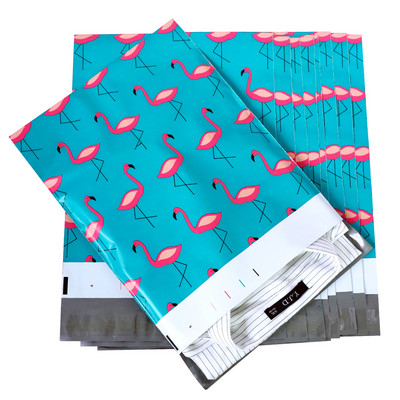 10 KOM 10x13'' Poliester s uzorkom ruža bez podstavljenih omotnica Samozavarene poštanske torbe Omotnice Kuverte za otpremu