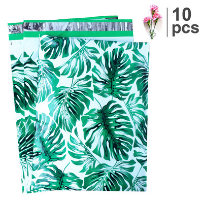 10 KOM 10x13'' Poliester s uzorkom ruža bez podstavljenih omotnica Samozavarene poštanske torbe Omotnice Kuverte za otpremu