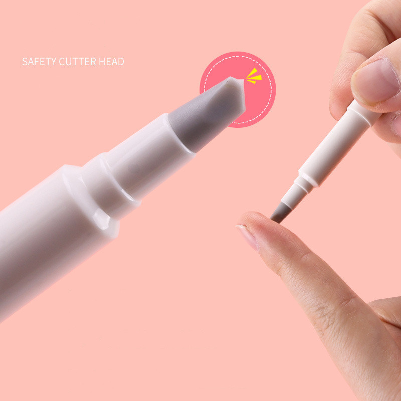 1 gab. Keramikas griešanas griezēja drošības nazis Papīra griezēja attaisāmais aploksnes kastes griešanai Albums Žurnāls Biroja skola E6446