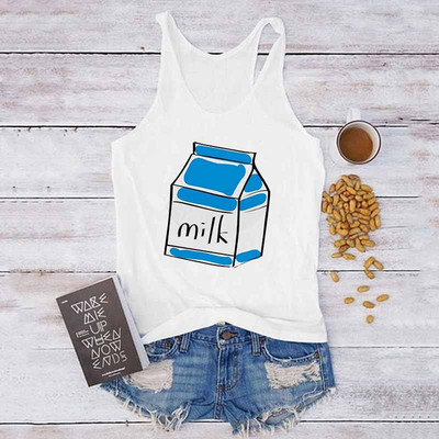 Topuri sexy de vară, Harajuku, fără mâneci, camisole, maiuri, vestă, pene, imprimeu, ocazional, tricou pentru femei, anilor '90