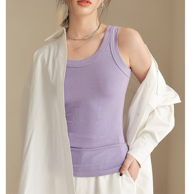 Sexy Tank Top Crop Topuri cu Halter Cu nervuri Femei Vară Camis Camoș fără spate Moda Casual Tub Femeie Vestă decupată fără mâneci