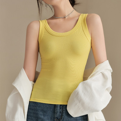 Sexy Tank Top Crop Topuri cu Halter Cu nervuri Femei Vară Camis Camoș fără spate Moda Casual Tub Femeie Vestă decupată fără mâneci