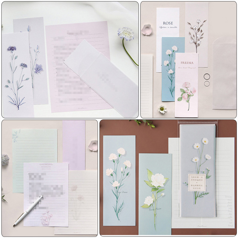 4 szett Boríték Írószer Ajándékkártya Boríték Jegyzet Papír Levél Boríték Különlegesség - Írószerszám