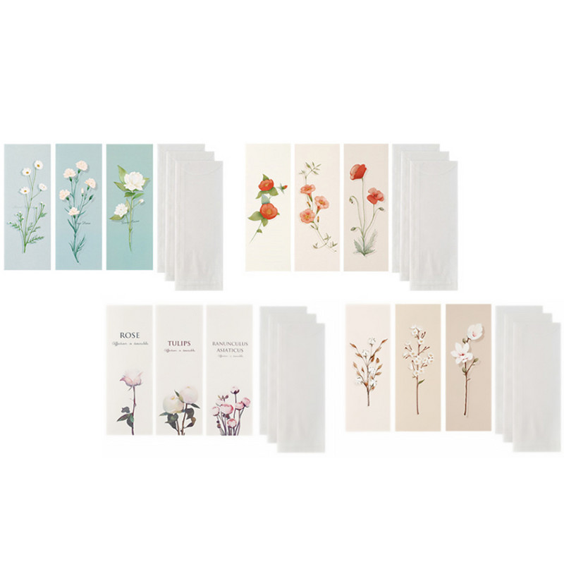 4 szett Boríték Írószer Ajándékkártya Boríték Jegyzet Papír Levél Boríték Különlegesség - Írószerszám