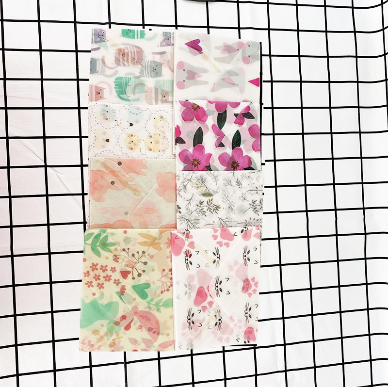 3kom/pak Set papira za pisma Ljubavni cvijet Papir za pisma Slatka kancelarijska pisma Papir za pisanje Omotnica za pisma Uredski materijal