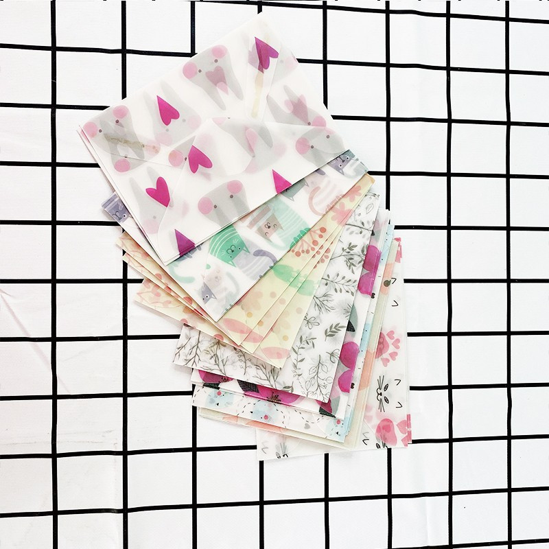 3kom/pak Set papira za pisma Ljubavni cvijet Papir za pisma Slatka kancelarijska pisma Papir za pisanje Omotnica za pisma Uredski materijal