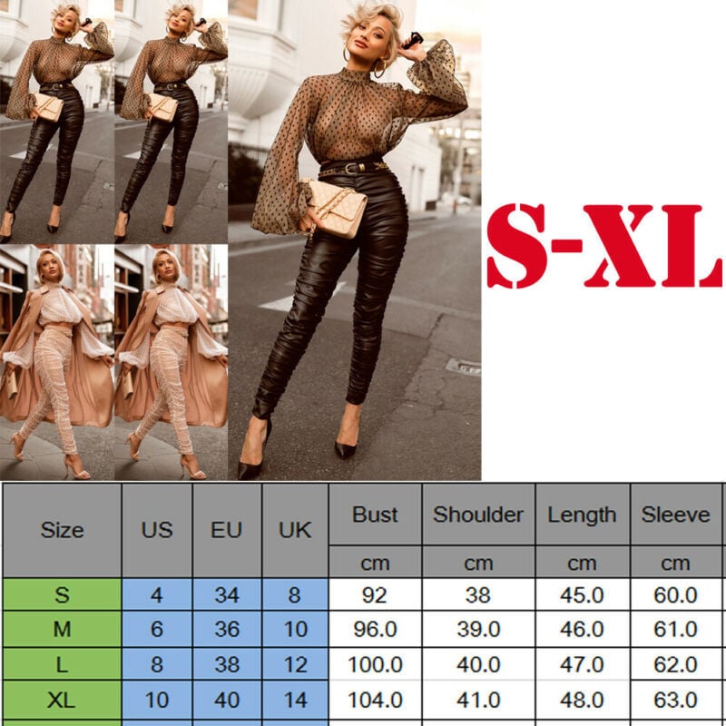 Modne ženske majice s dugim lanternastim rukavima, šuplja mrežasta mreža, prozirna bluza, jesenska odjeća