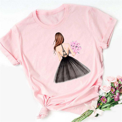 Maycaur Naiste graafilise trükiga topsid T-särgid 90ndate mood vabaaja armsad vintage naiste T-särgid Riided Naiste T-särk Naiste topsid T-särgid