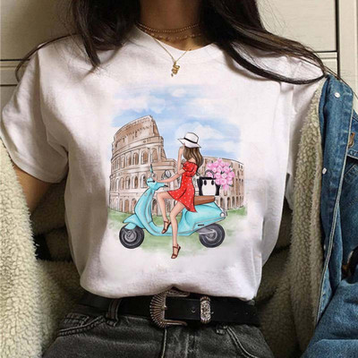 Maycaur Naiste graafilise trükiga topsid T-särgid 90ndate mood vabaaja armsad vintage naiste T-särgid Riided Naiste T-särk Naiste topsid T-särgid