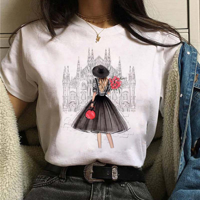 Maycaur Naiste graafilise trükiga topsid T-särgid 90ndate mood vabaaja armsad vintage naiste T-särgid Riided Naiste T-särk Naiste topsid T-särgid