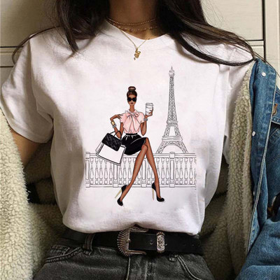 Maycaur Naiste graafilise trükiga topsid T-särgid 90ndate mood vabaaja armsad vintage naiste T-särgid Riided Naiste T-särk Naiste topsid T-särgid