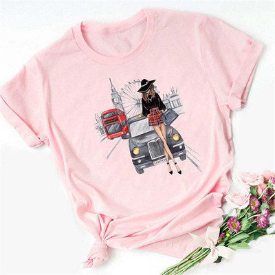 Maycaur Naiste graafilise trükiga topsid T-särgid 90ndate mood vabaaja armsad vintage naiste T-särgid Riided Naiste T-särk Naiste topsid T-särgid