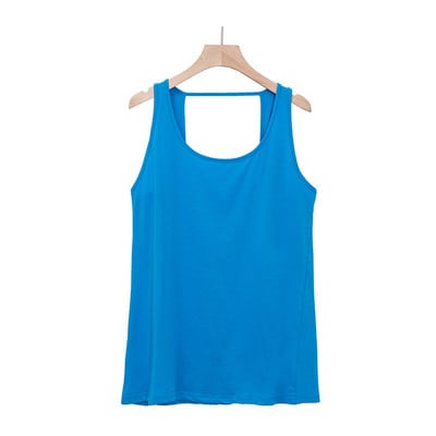 Ženske pamučne majice bez rukava Ljeto Nova s izdubljenim izrezom Osnovna aktivna sportska potkošulja Ženska kamisol M30153