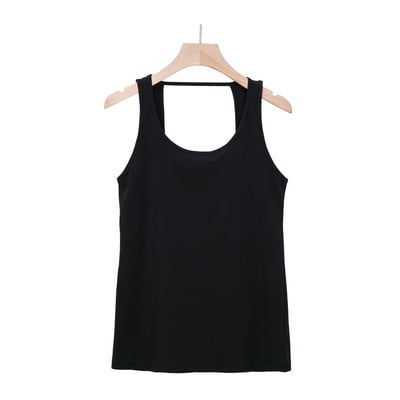 Ženske pamučne majice bez rukava Ljeto Nova s izdubljenim izrezom Osnovna aktivna sportska potkošulja Ženska kamisol M30153